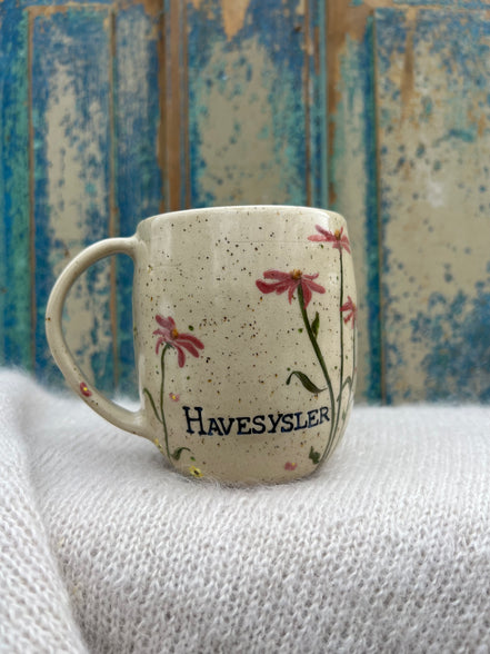 “Havesysler” kop m. hank -  400 ml.
