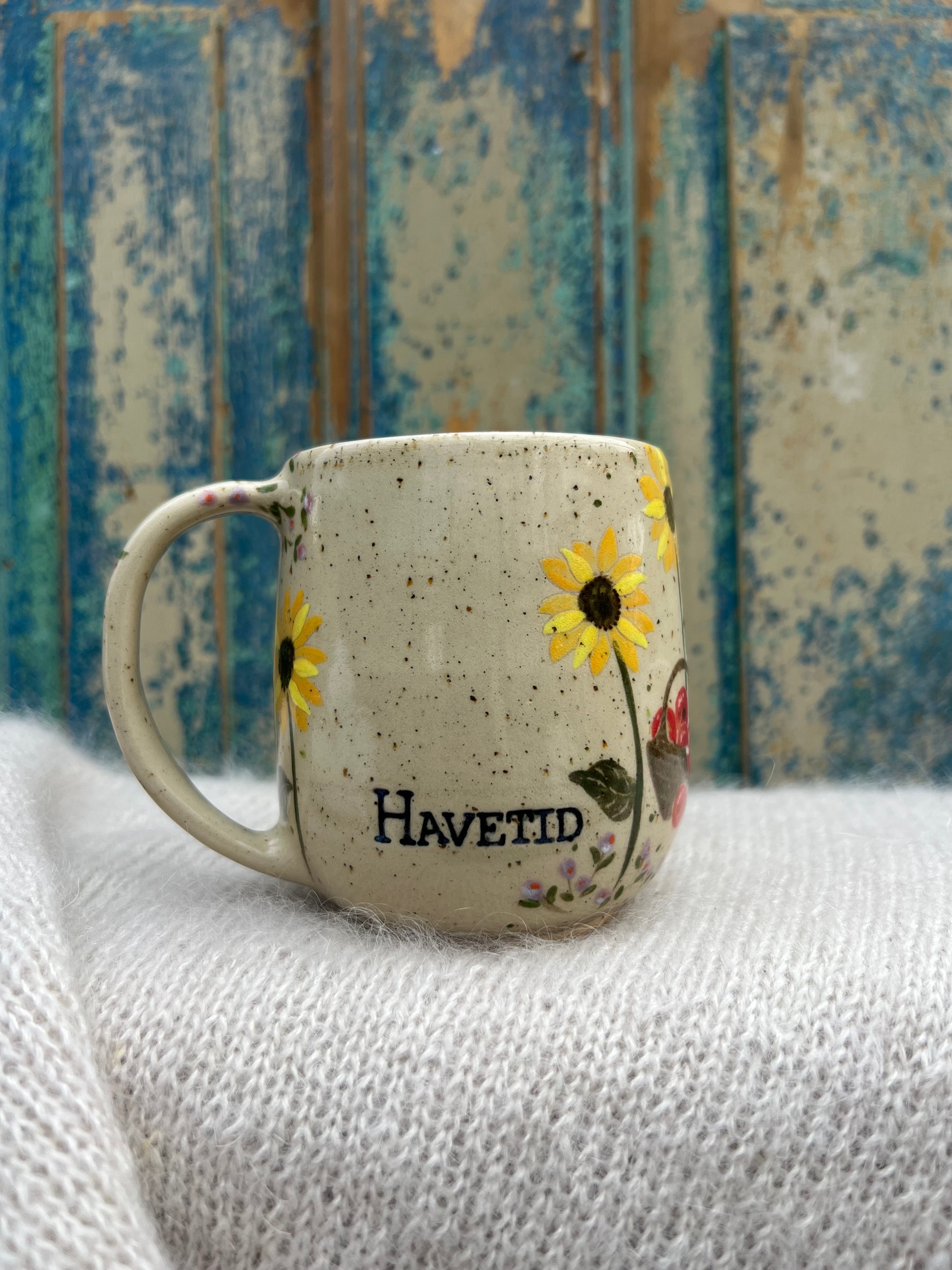 “Havetid” kop m. hank - 375 ml.