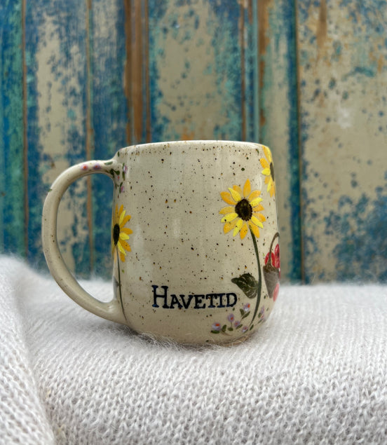 “Havetid” kop m. hank - 375 ml.