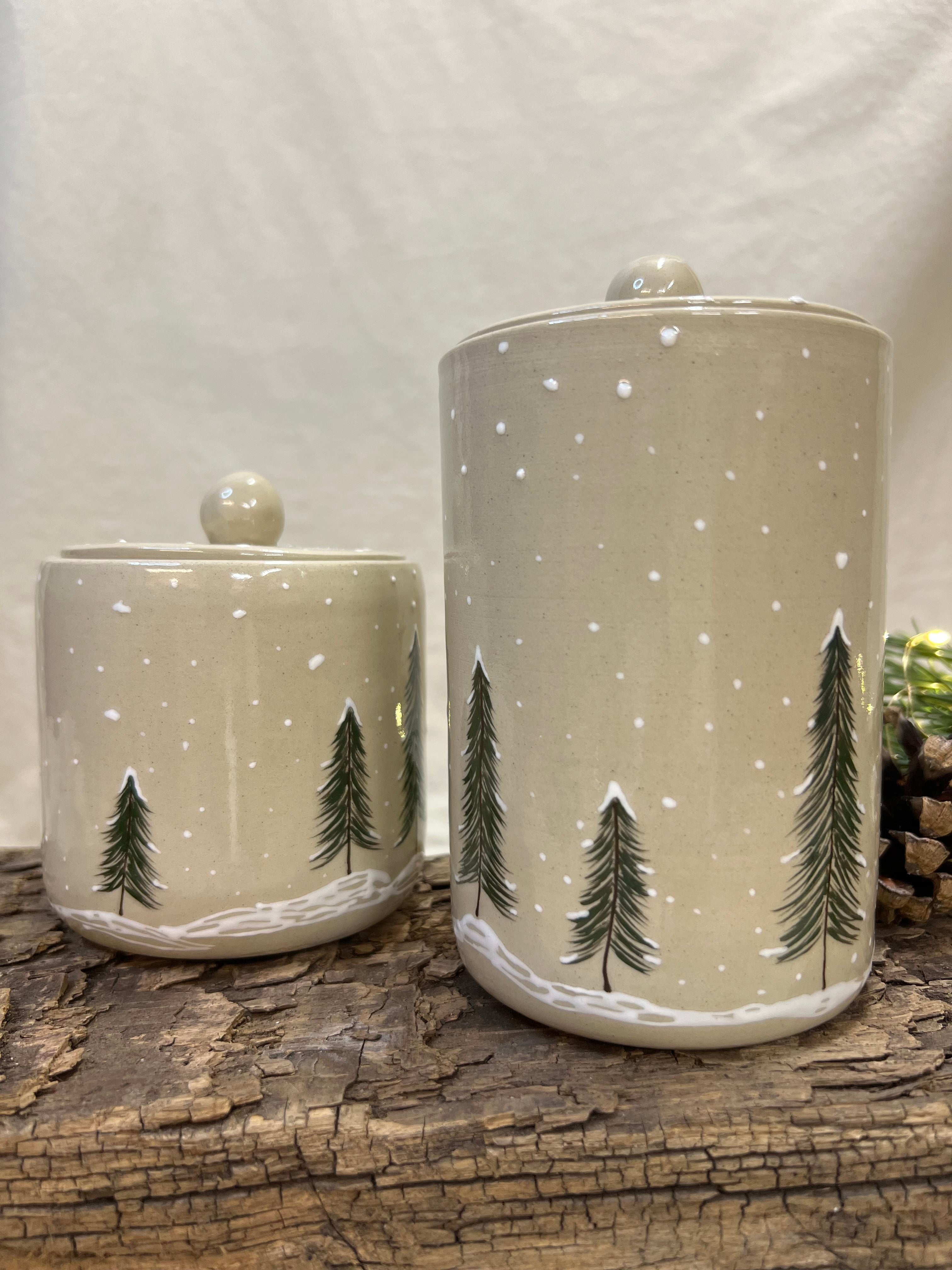 Julekrukker - H 13 & 9 cm.