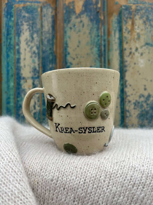 “Krea-sysler” kop m. hank - 385 ml.