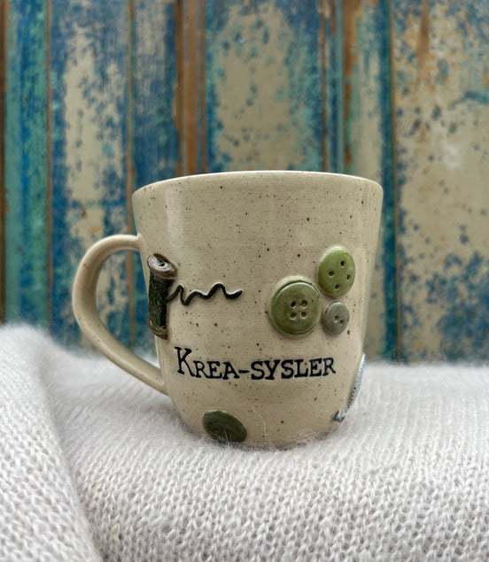 “Krea-sysler” kop m. hank - 385 ml.