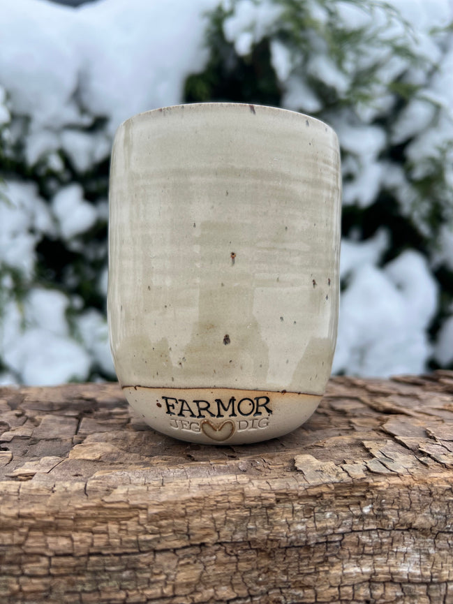 “Farmor - jeg <3 dig” kop u. hank - 325 ml.
