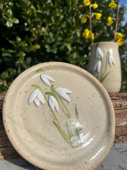 Vintergække-spoonrest - Ø. 12 cm.