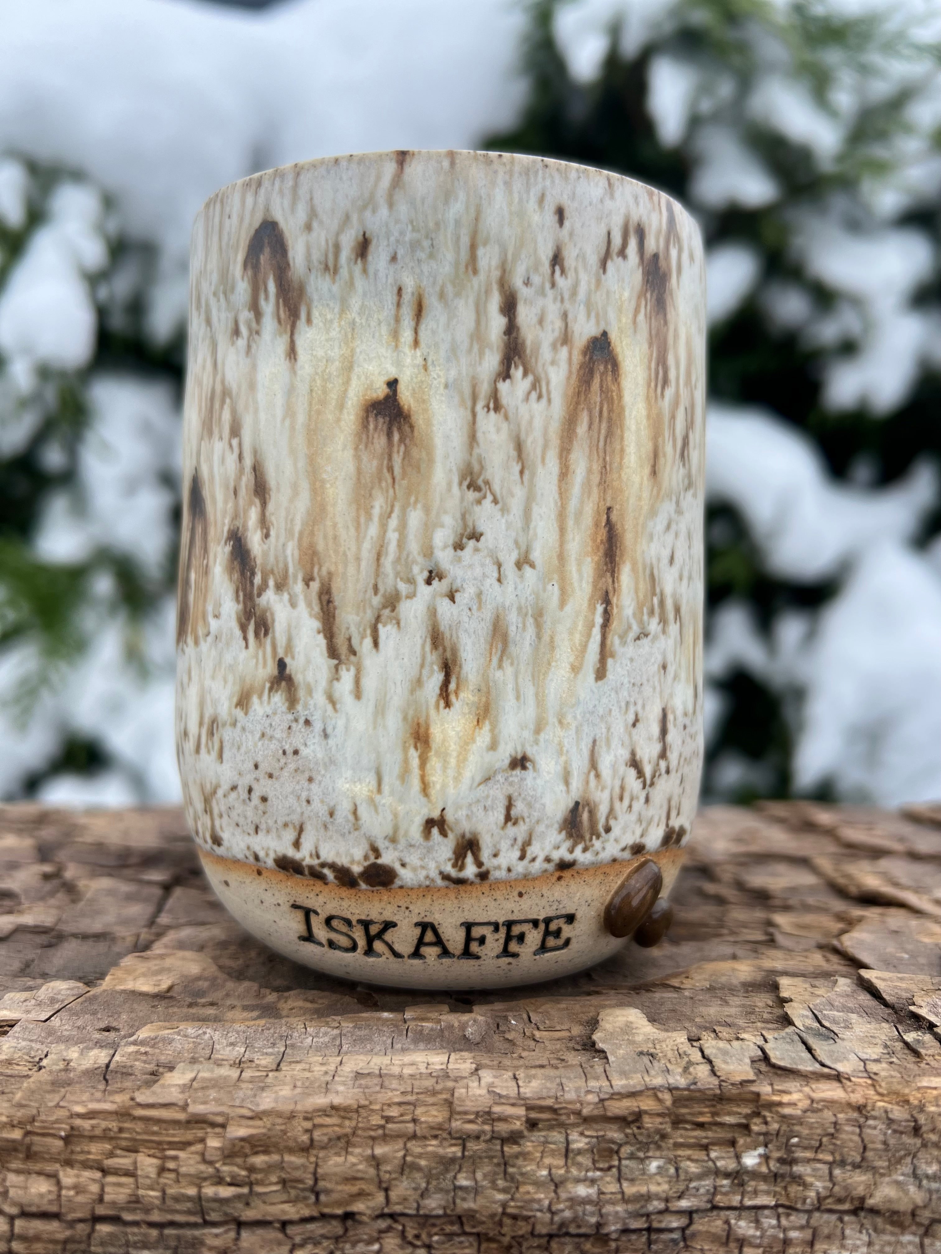 Iskaffe Bønnekop u. hank - 350 ml.