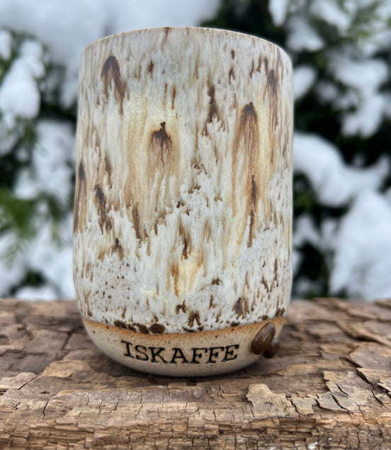 Iskaffe Bønnekop u. hank - 350 ml.