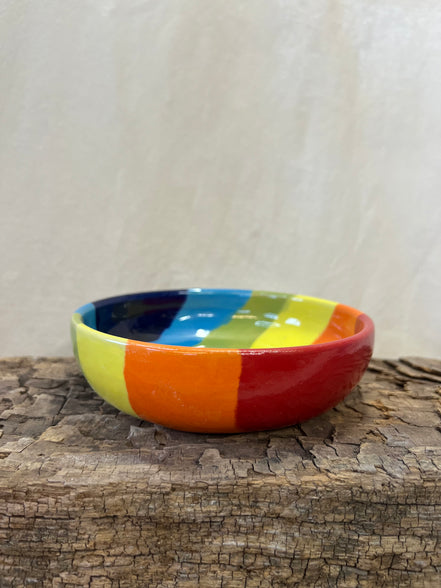 Regnbue skål - Ø 14 cm.