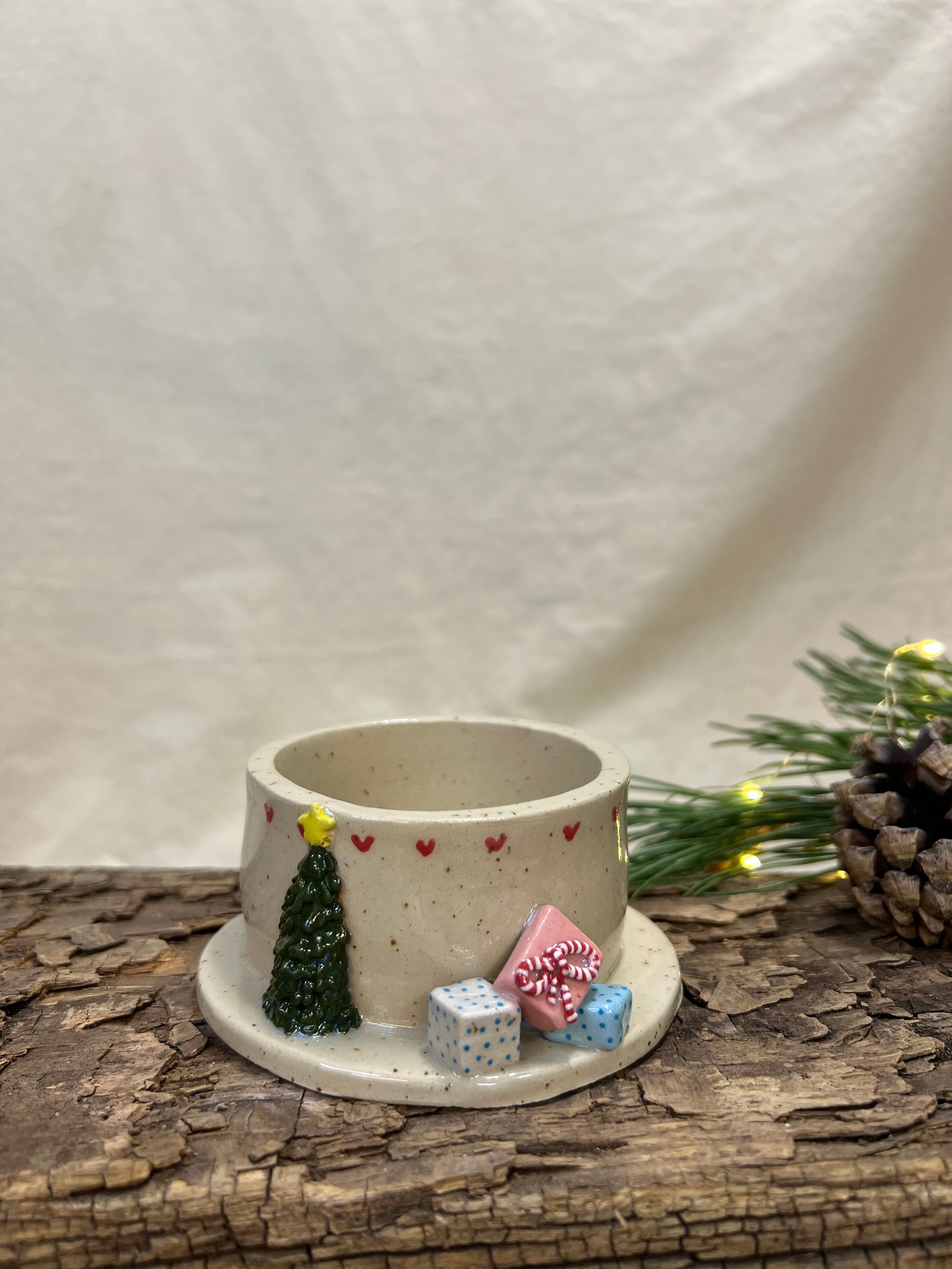 Julestage til bloklys