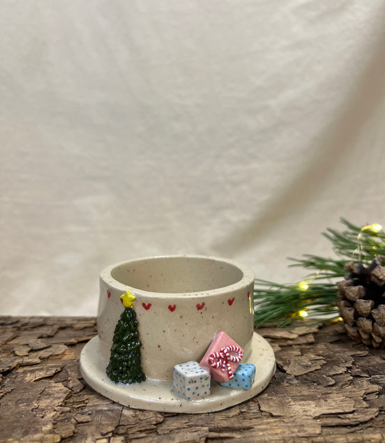 Julestage til bloklys