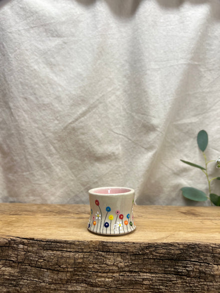 Blomstereng rosa æggebæger