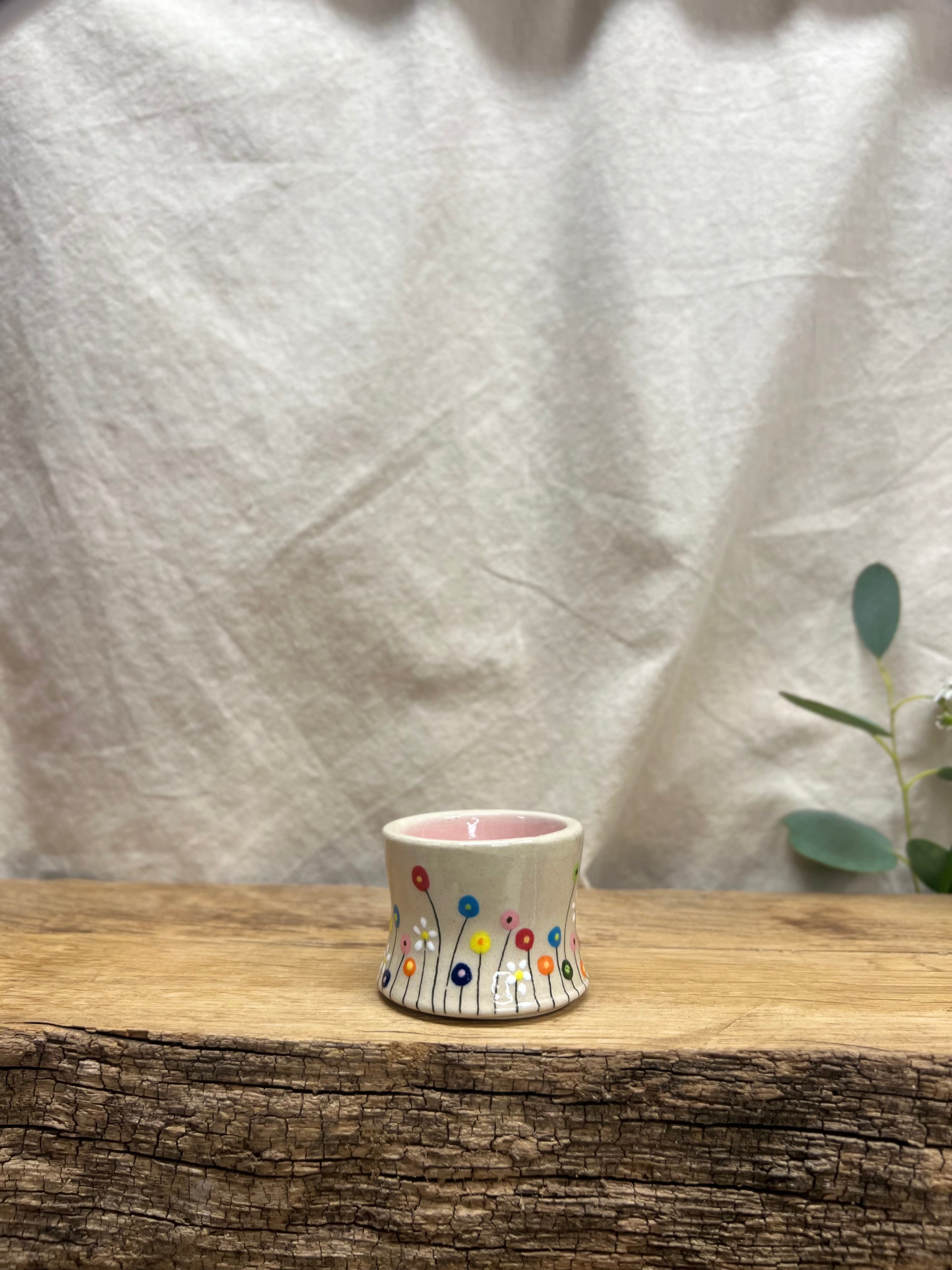 Blomstereng rosa æggebæger