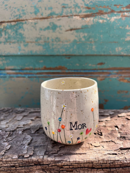 Blomstereng “mor” kop u. hank - 285 ml.