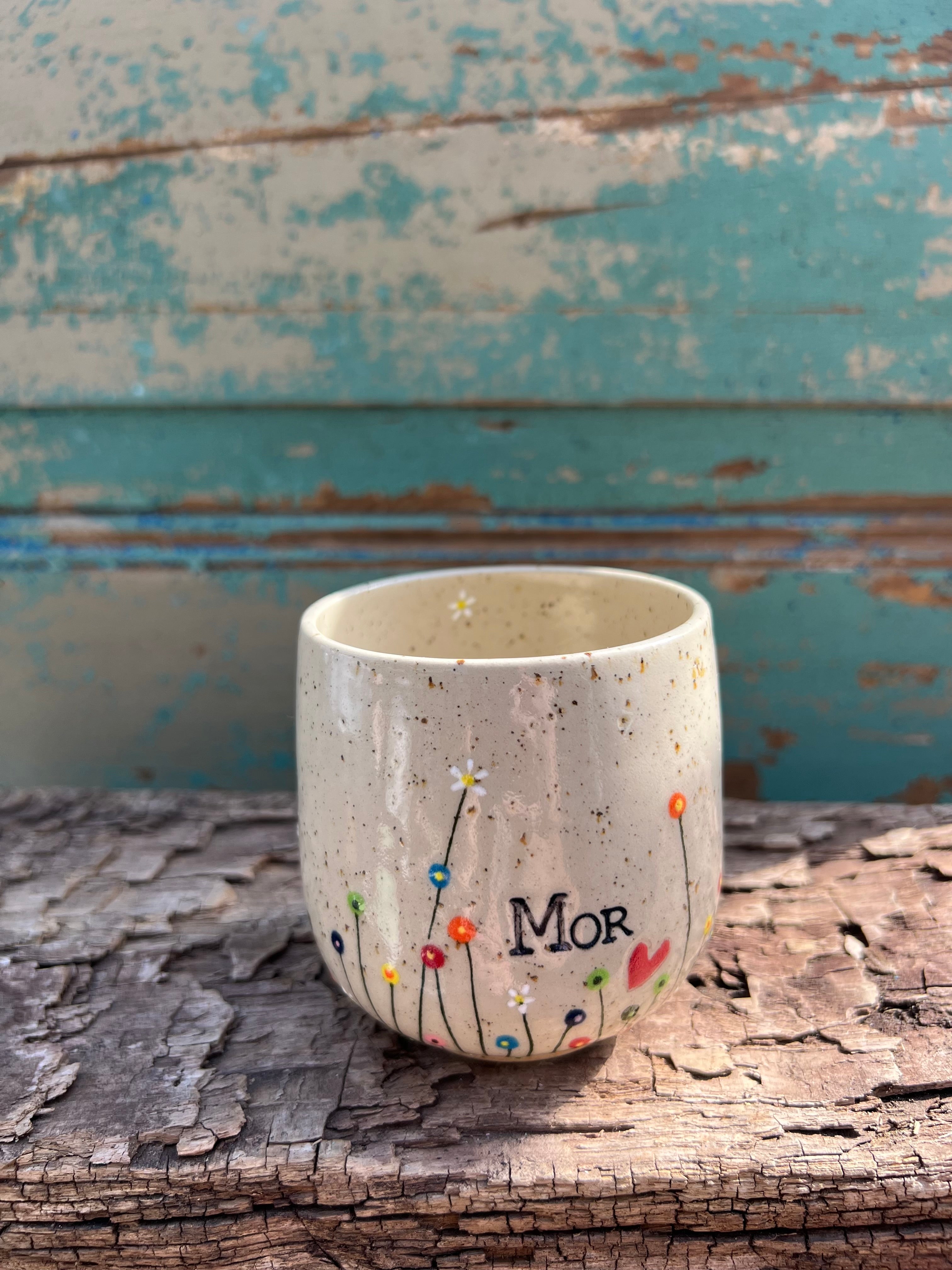 Blomstereng “mor” kop u. hank - 285 ml.