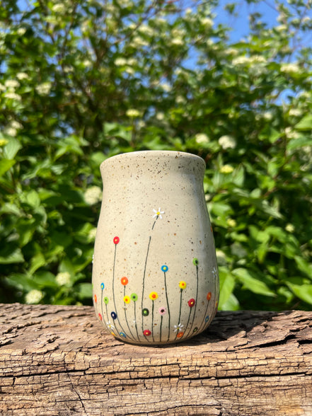 Blomstereng vase - H 12,5 • Ø 7 cm.