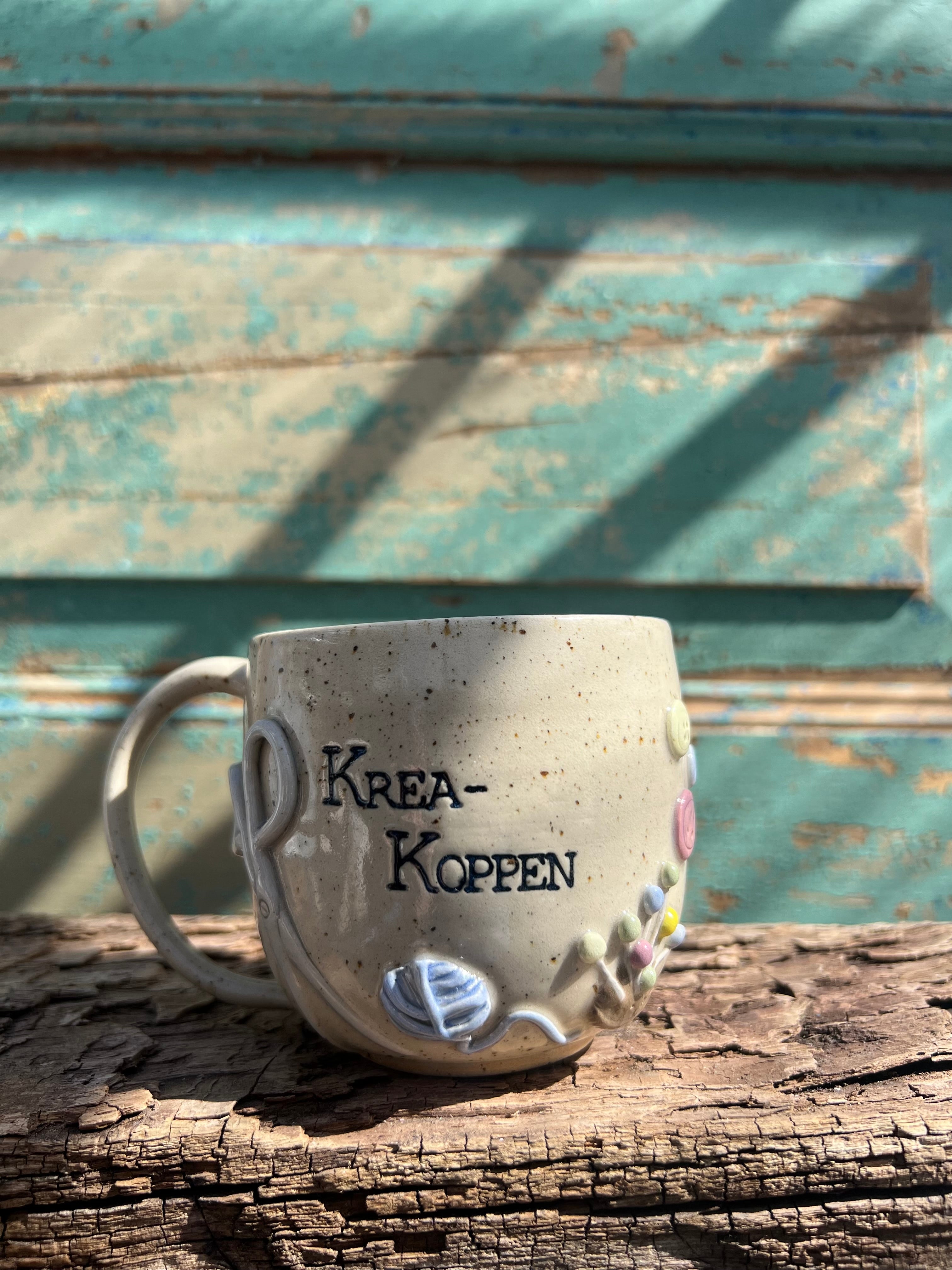 “Krea koppen” m. hank - 325 ml.