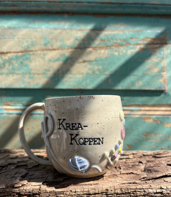 “Krea koppen” m. hank - 325 ml.