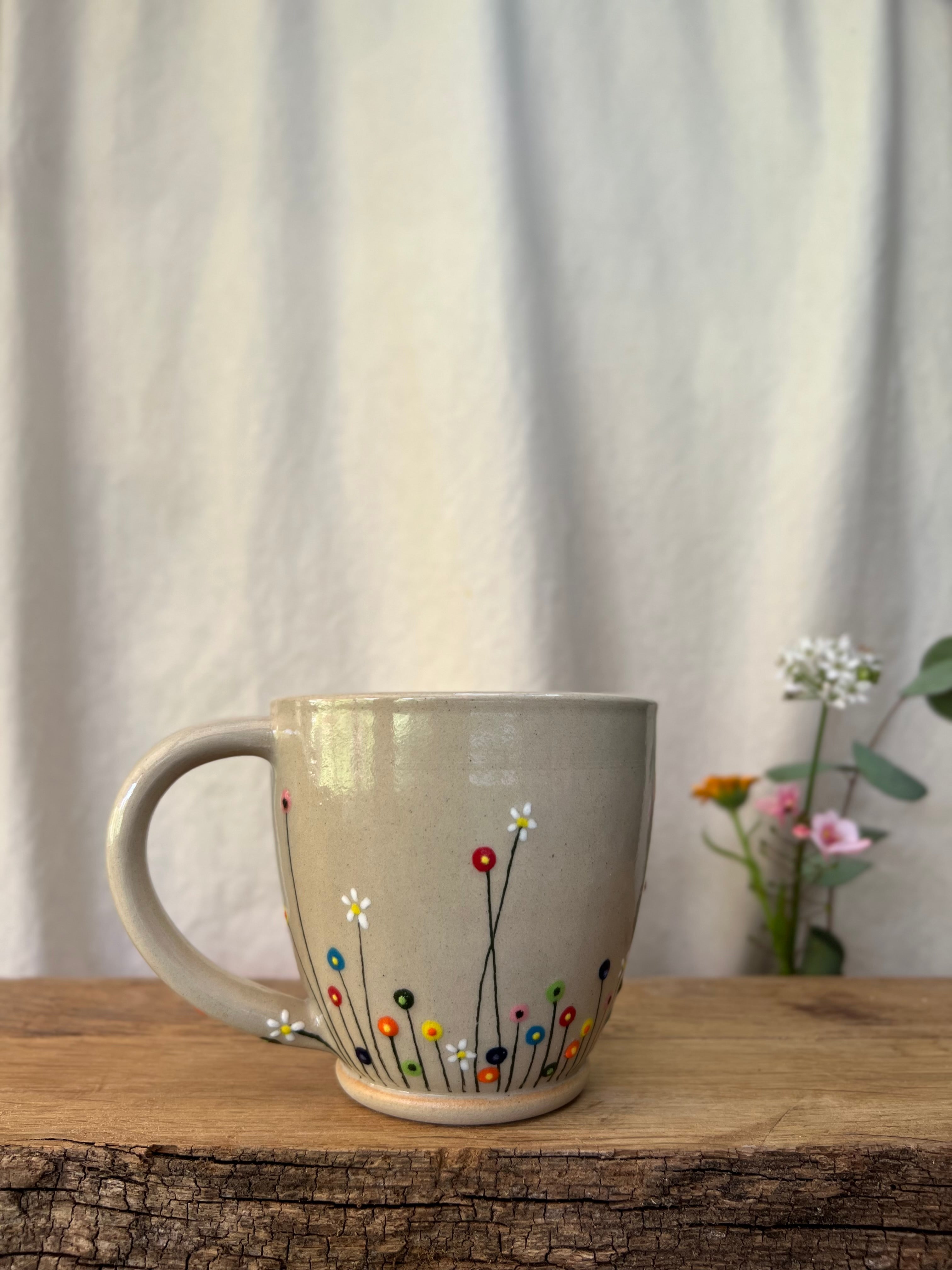Blomstereng rosa kop m. hank - 300 ml.