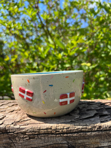Fødselsdagskål - H 7,5 • Ø 13 cm.