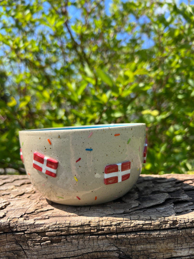 Fødselsdagskål - H 7,5 • Ø 13 cm.