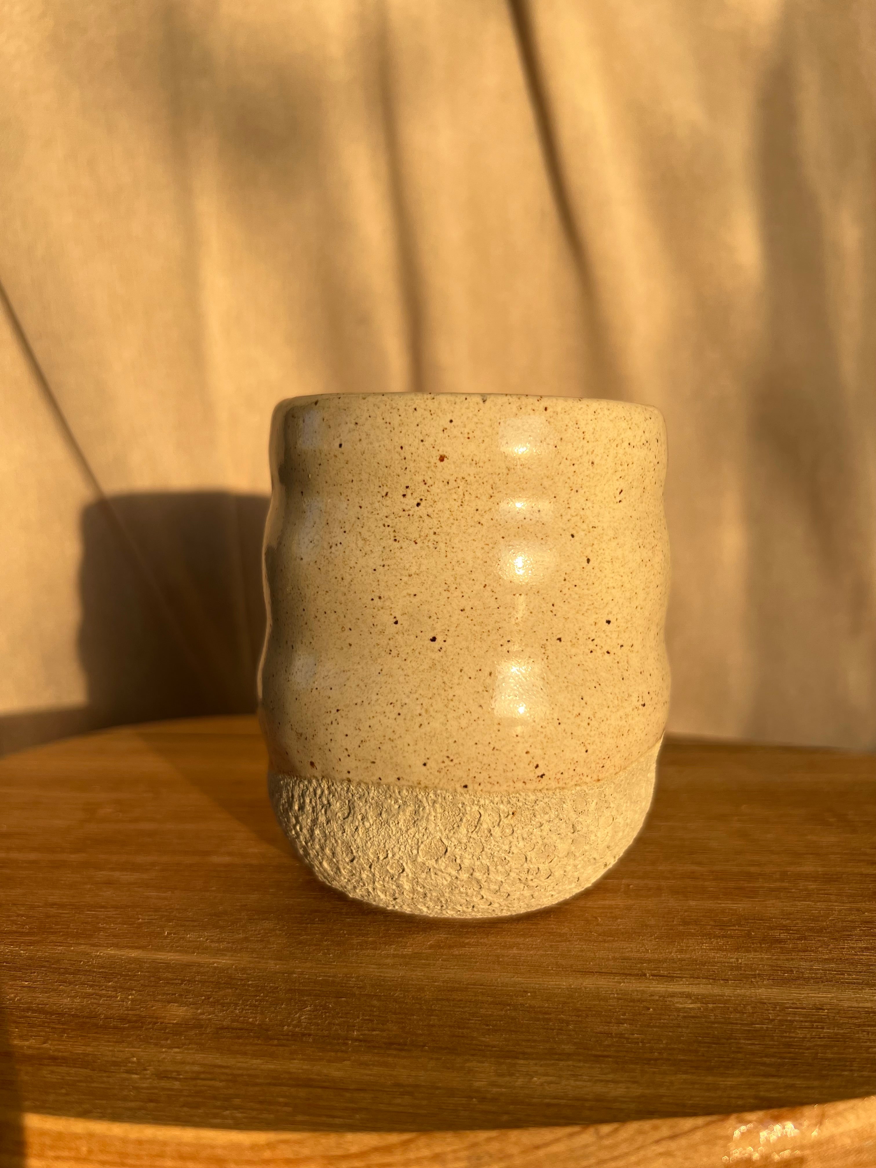 Månebølgekop u. hank - 350 ml.