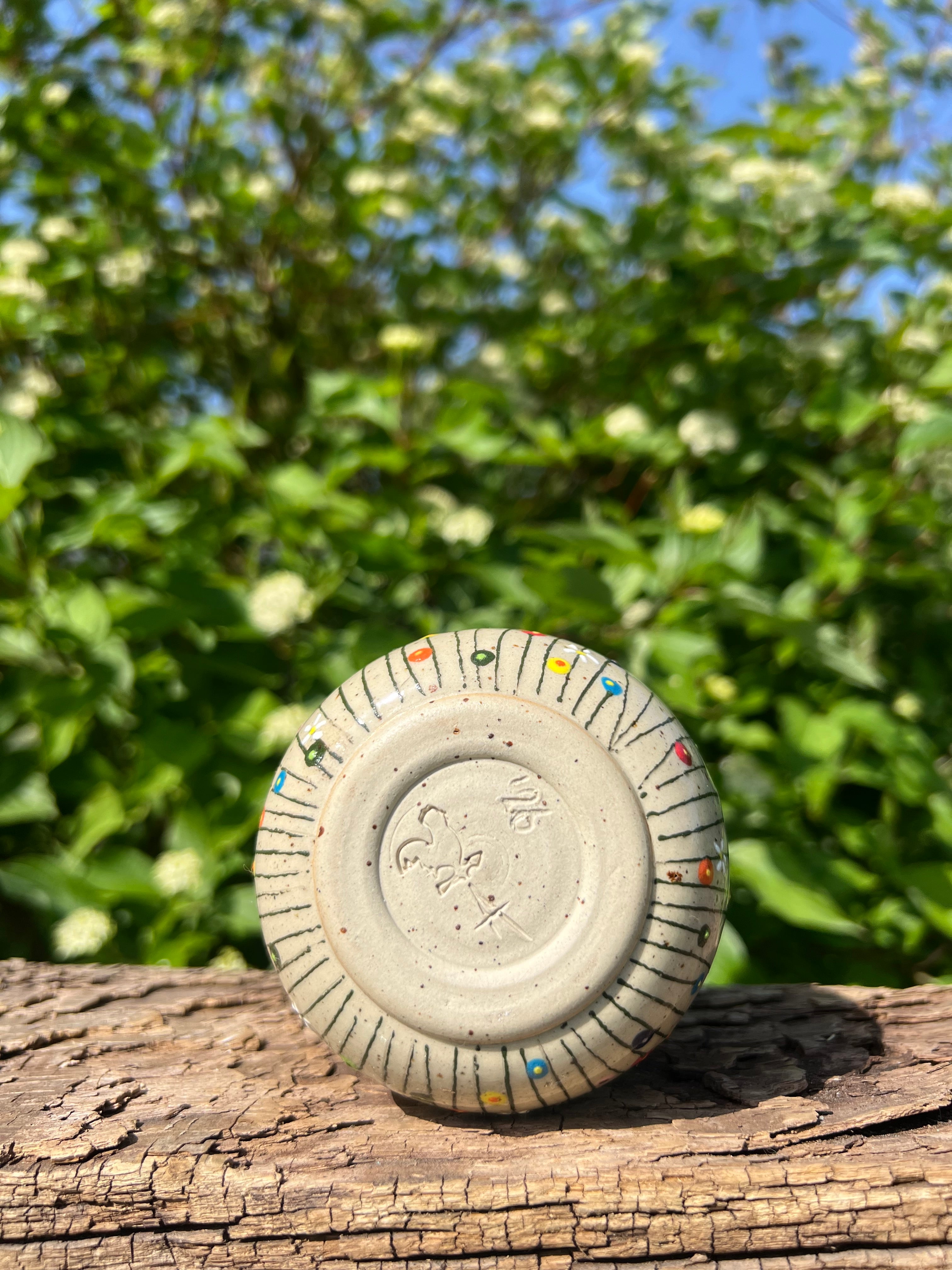 Blomstereng vase - H 12,5 • Ø 7 cm.