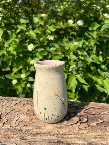 Blomstereng vase - H 15 • Ø 6,5 cm.
