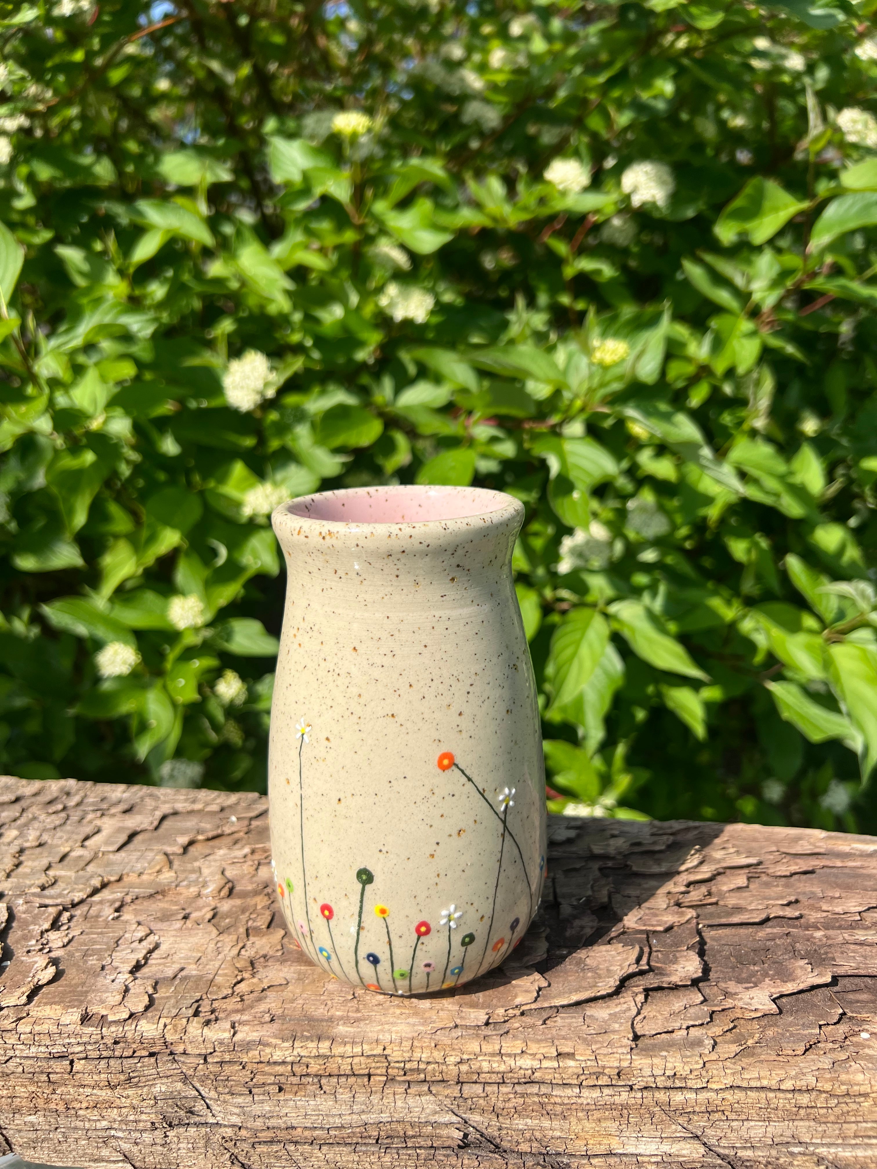 Blomstereng vase - H 15 • Ø 6,5 cm.