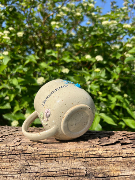 “Strikke-tid” kop m. hank - 390 ml.