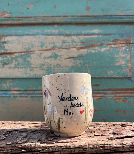 “Verdens bedste mor” kop u. hank - 300 ml.