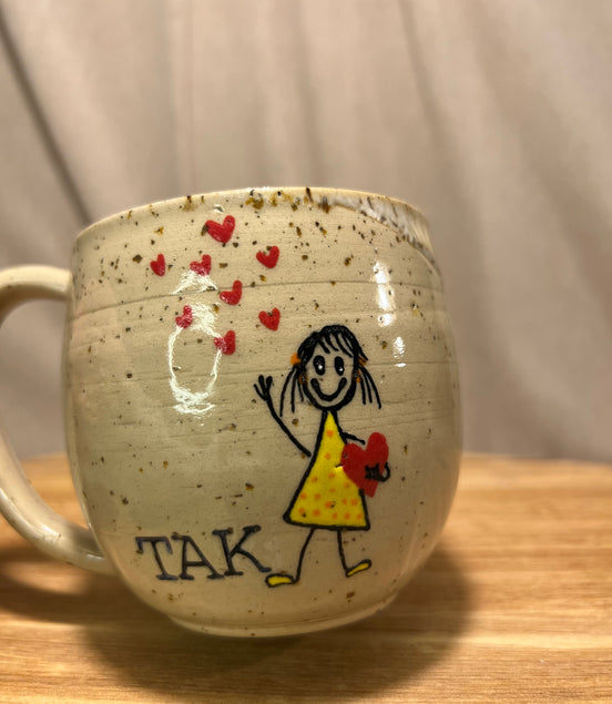 Tak for omsorg kop m. hank - 350 ml.