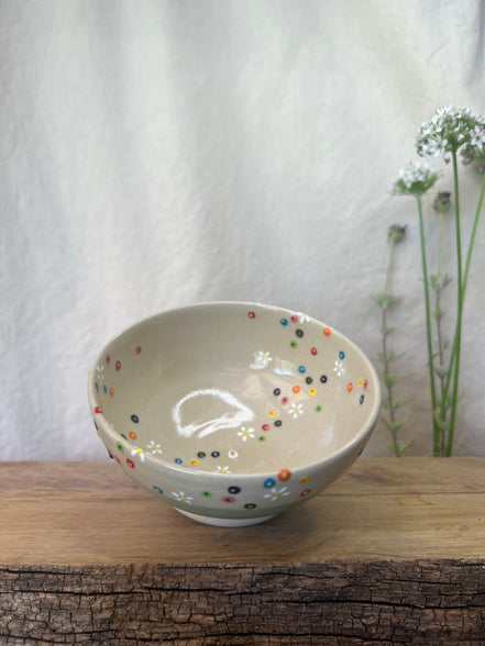 Blomstereng skål - Ø 12,5 cm.
