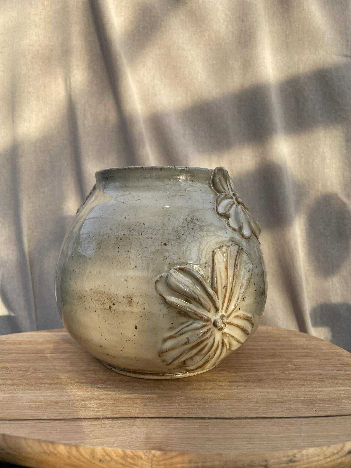 Lysning vase - h 14 cm.