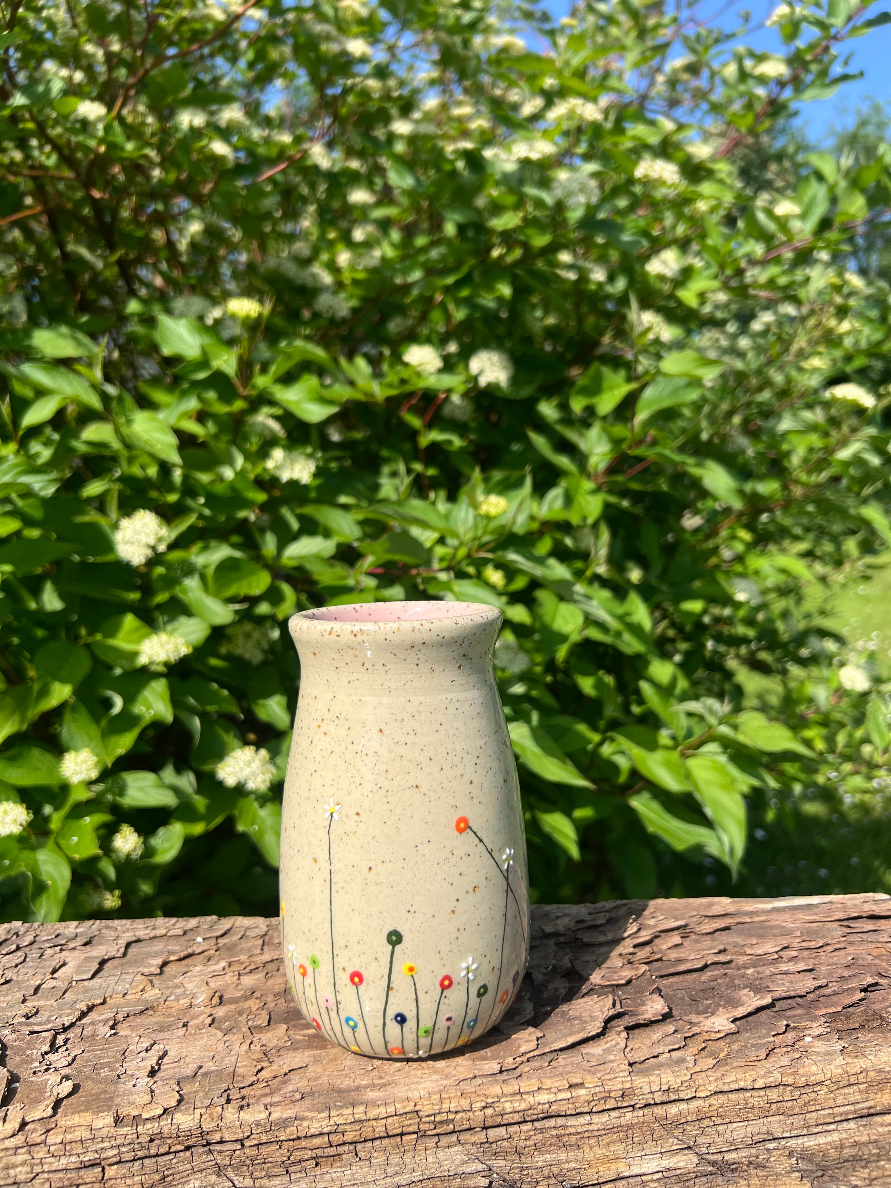 Blomstereng vase - H 15 • Ø 6,5 cm.