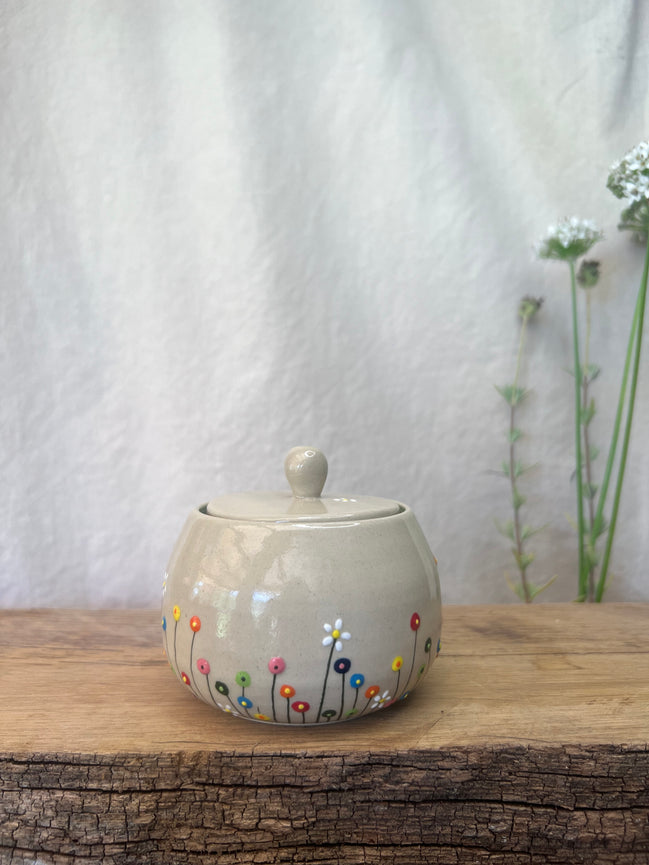 Blomstereng krukke - Ø 9 cm.
