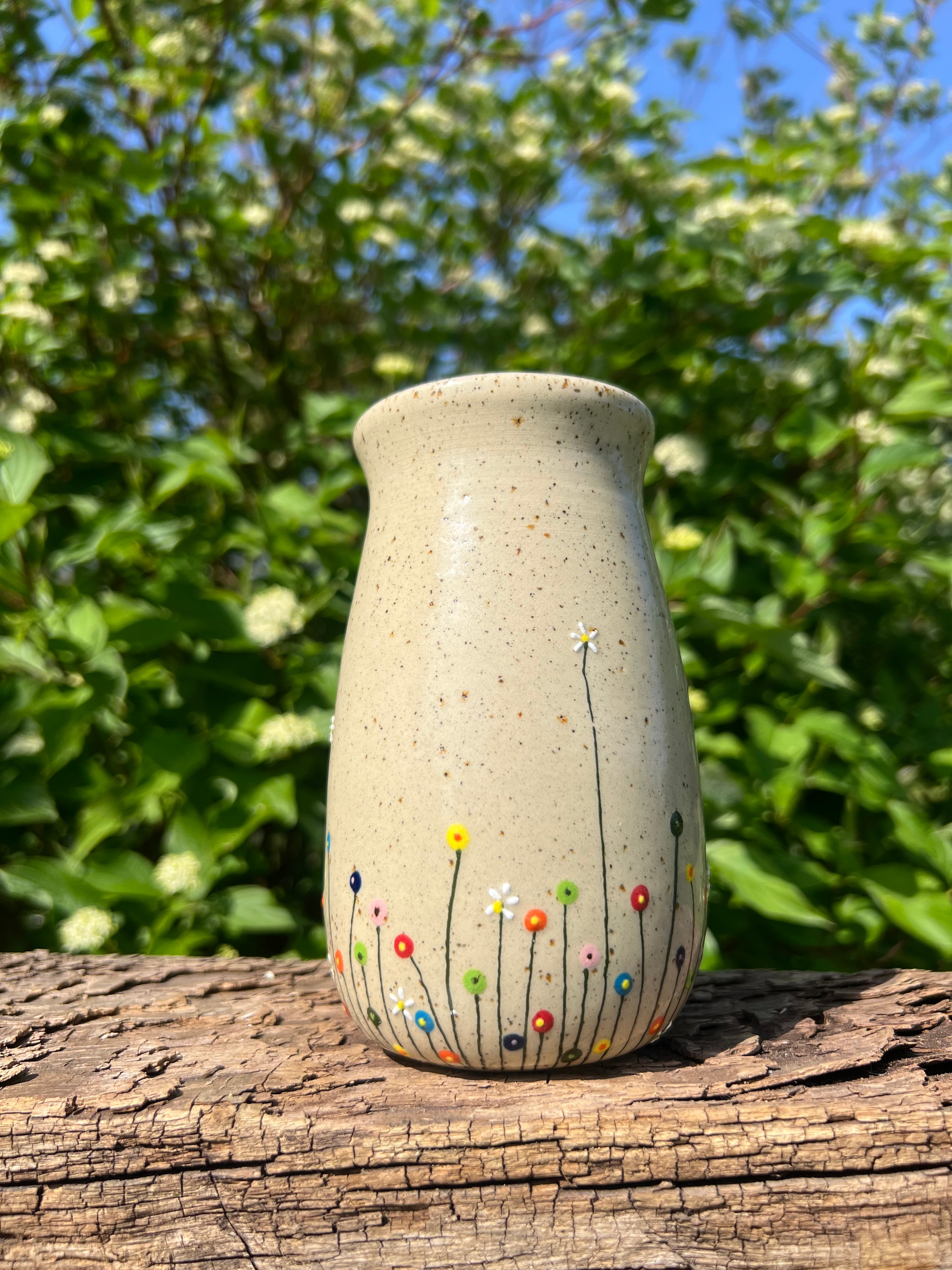 Blomstereng vase - H 15 • Ø 6,5 cm.