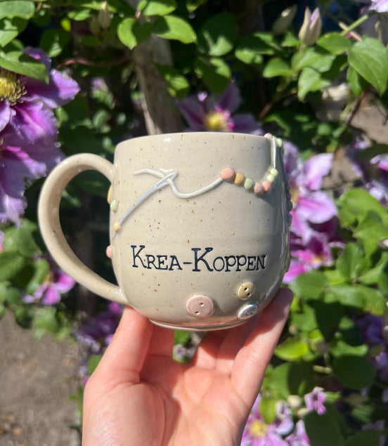 “Krea-koppen” m. hank - 350 ml.