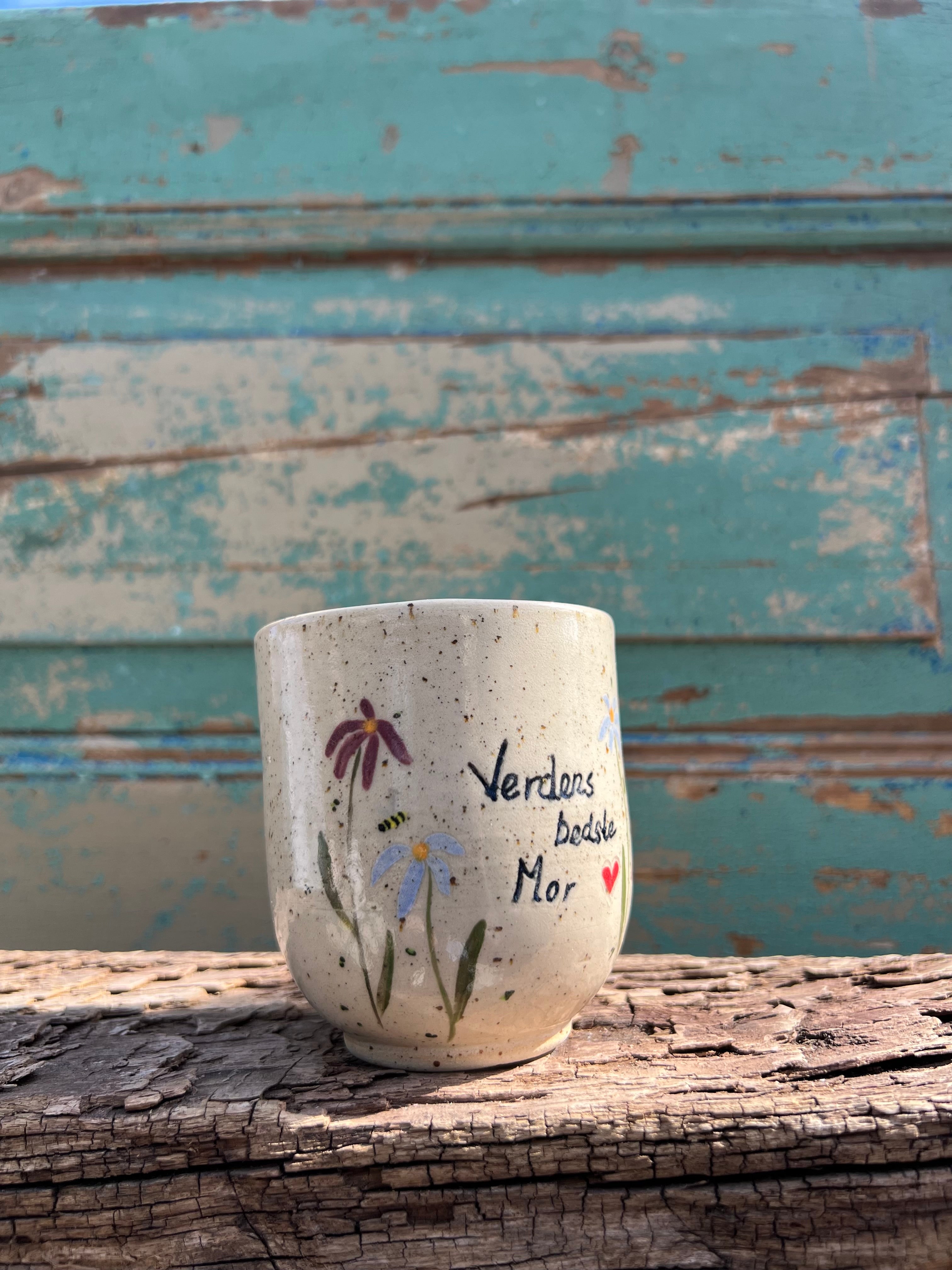 “Verdens bedste mor” kop u. hank - 300 ml.