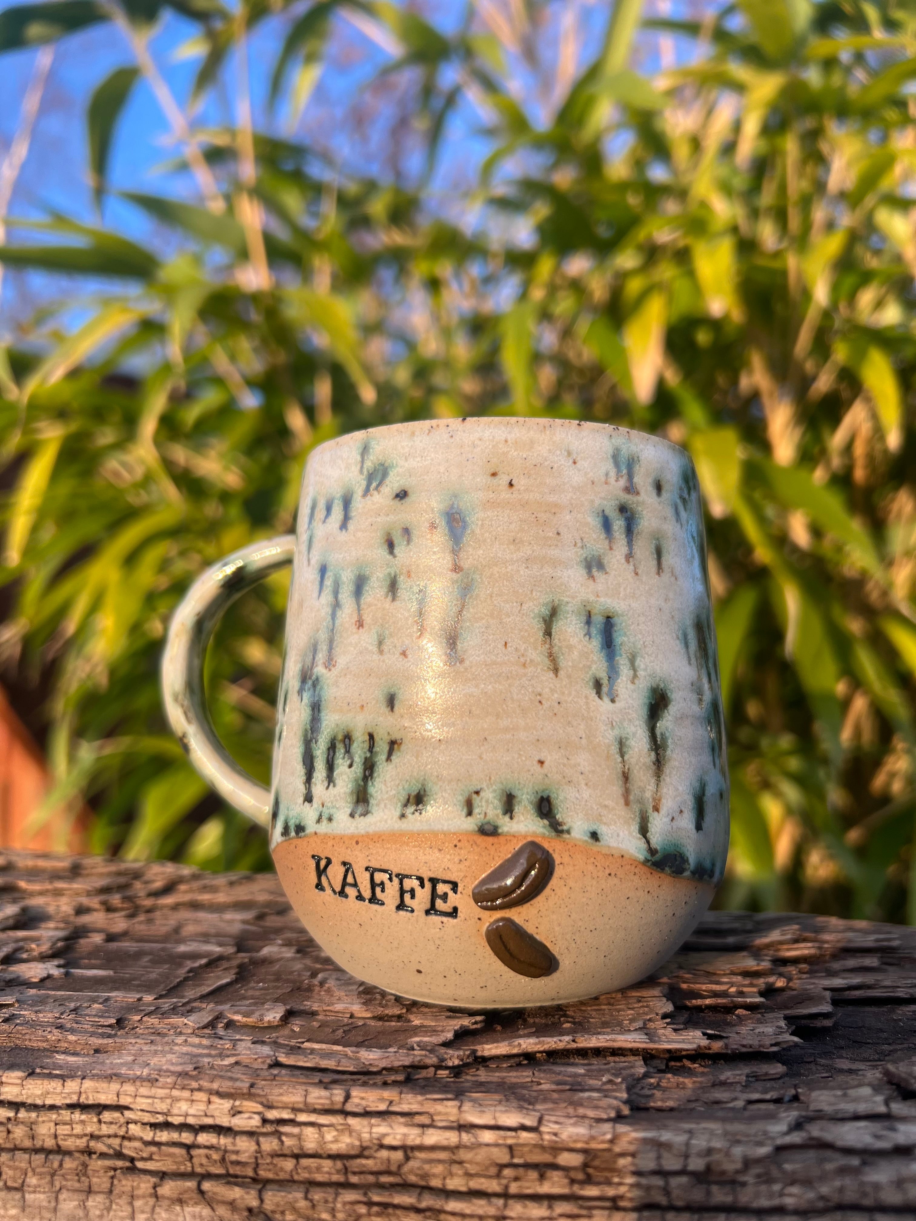 “Kaffe” bønnekop m. hank - 385 ml.