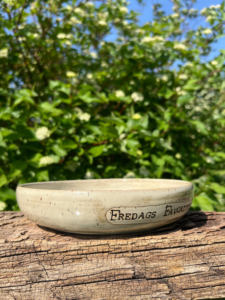 “Fredags Favoritter” skål - H 4,5 • Ø 20 cm.