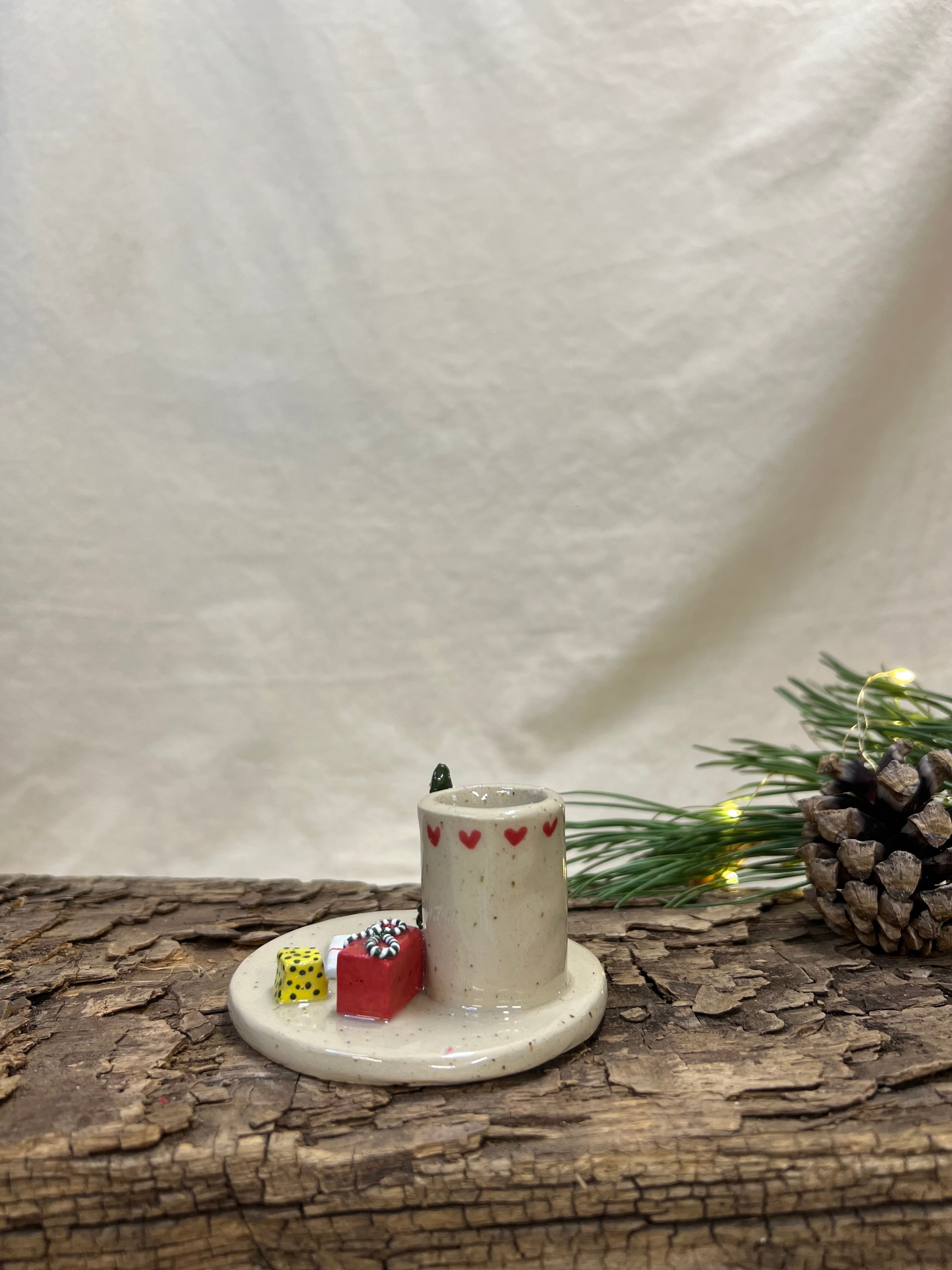 Julestage til kronelys