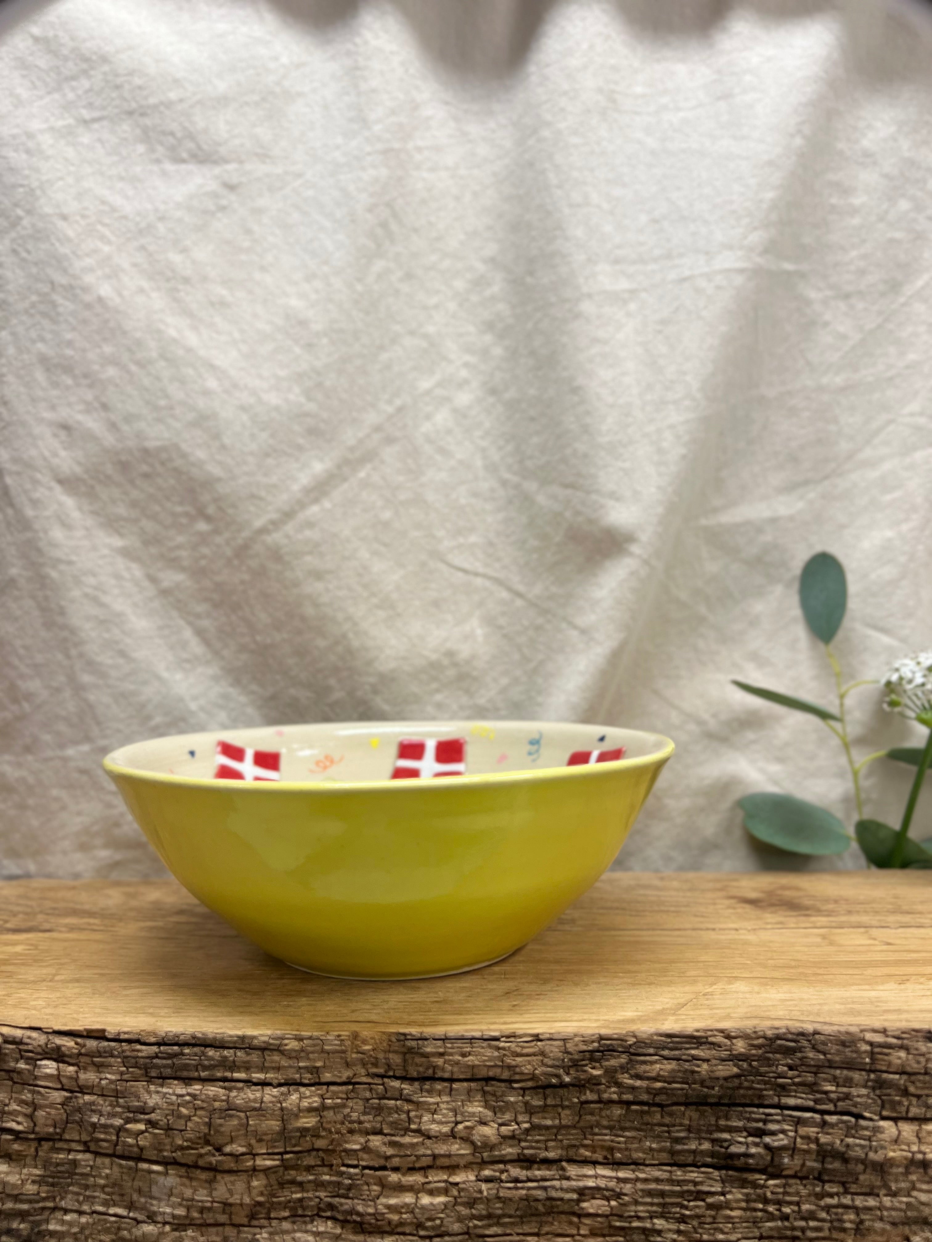 Fødselsdagsskål - Ø 15 cm.