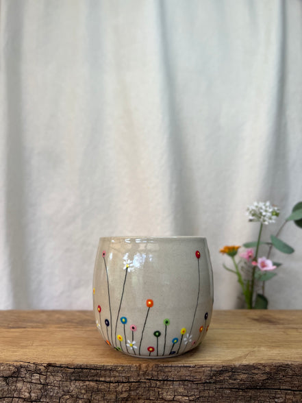 Blomstereng rosa kop m. hank - 325 ml.