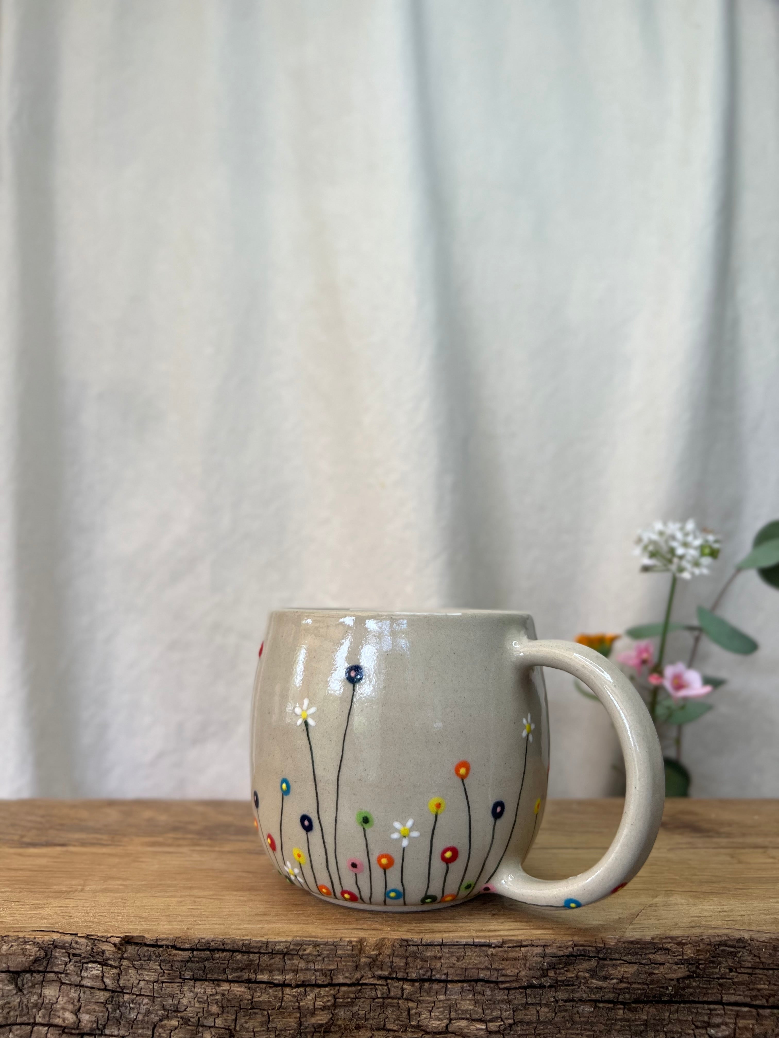 Blomstereng rosa kop m. hank - 325 ml.
