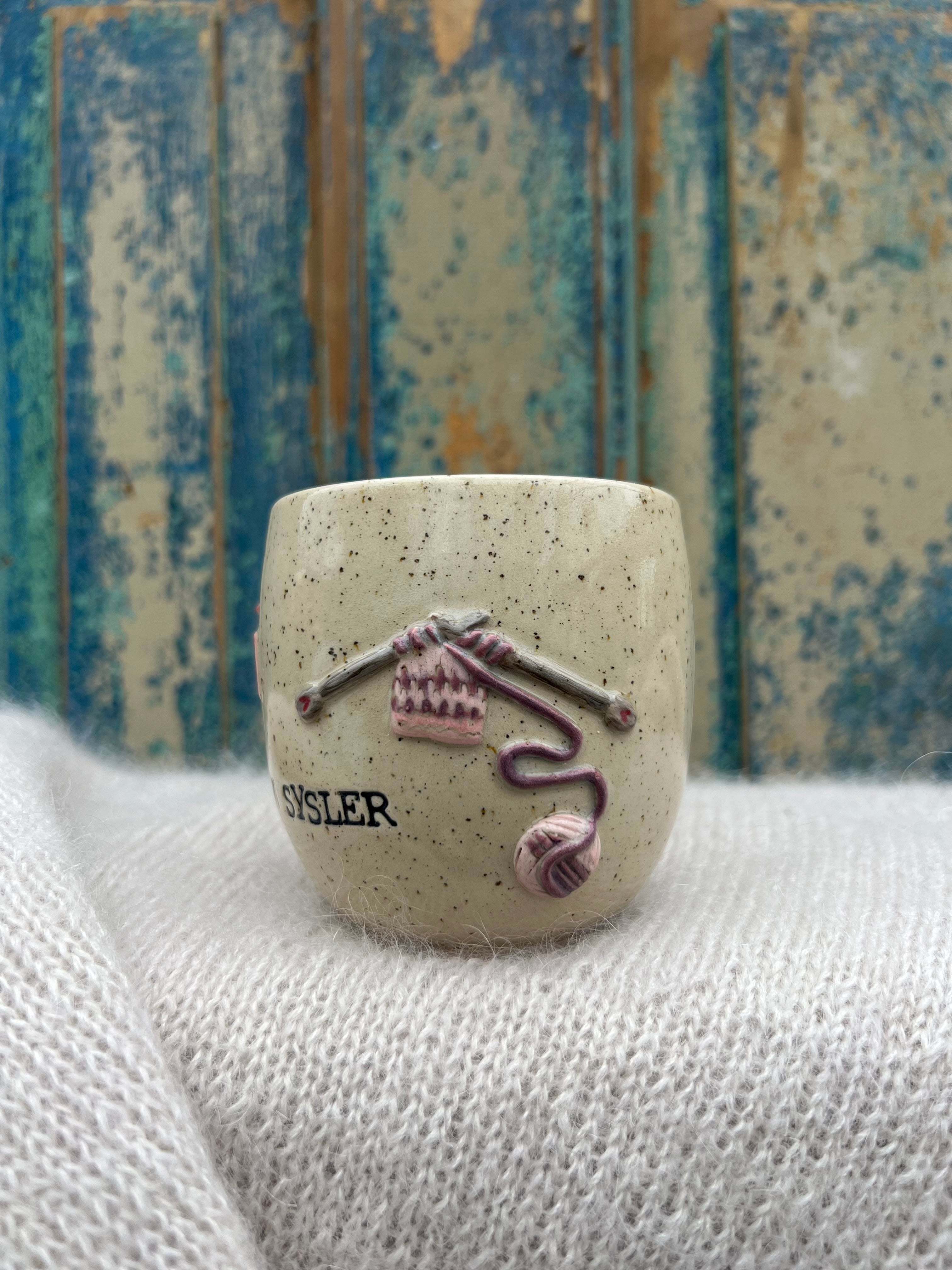 “Garn sysler” kop m. hank - 300 ml.