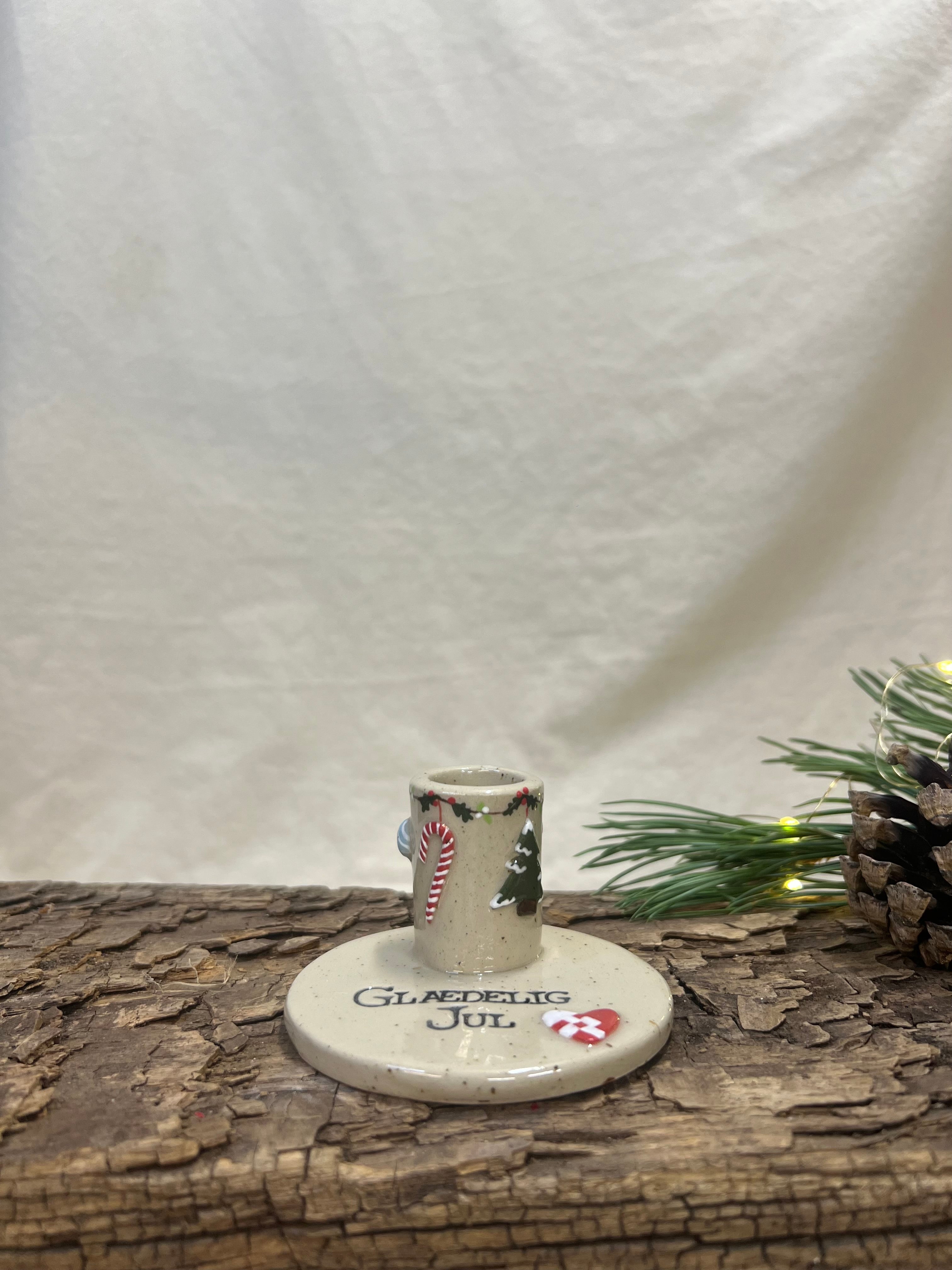 Julestage til kronelys