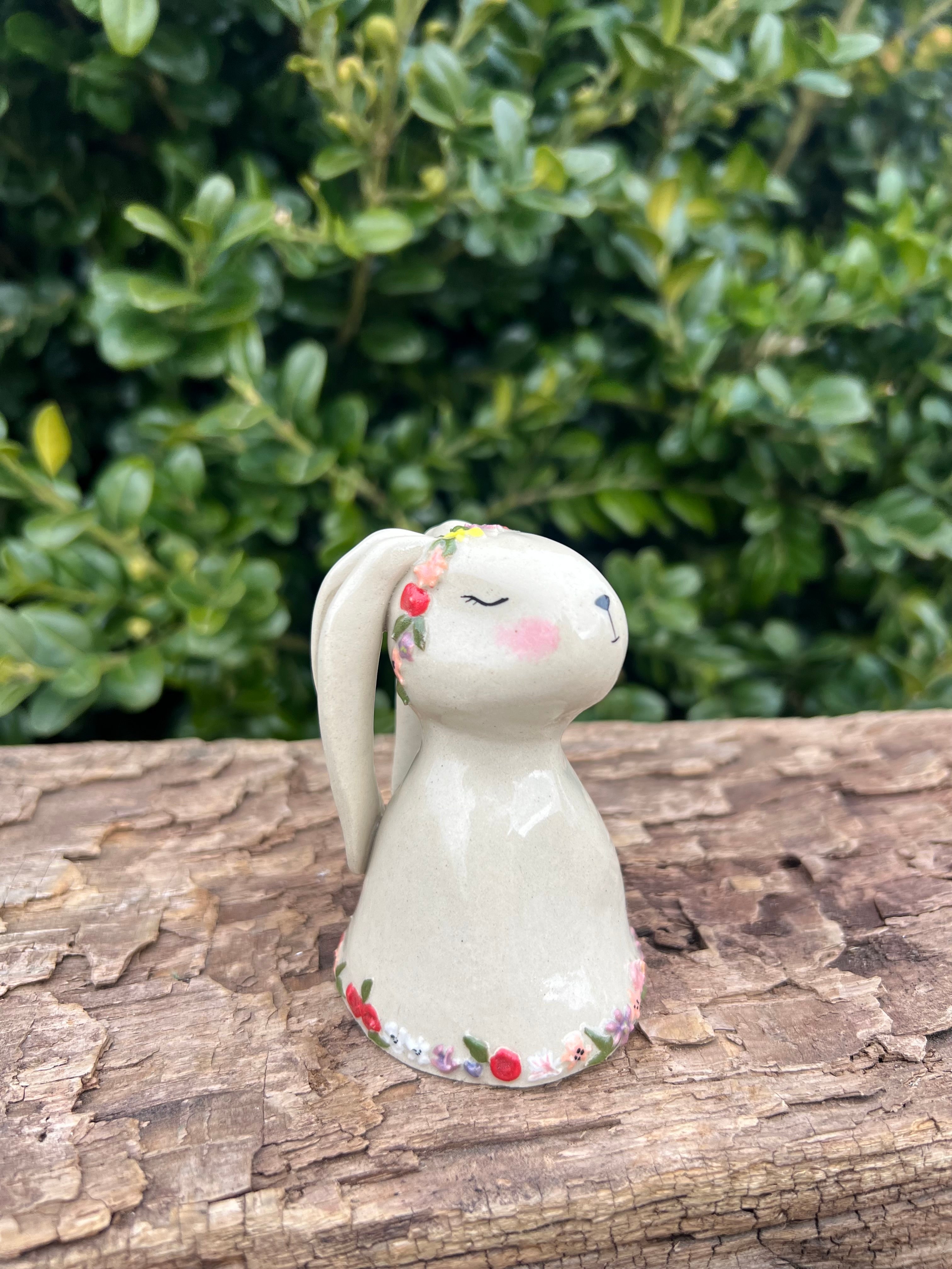 Påskehare- H. 8 cm.