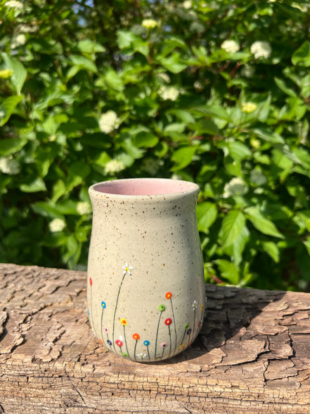 Blomstereng vase - H 12,5 • Ø 7 cm.
