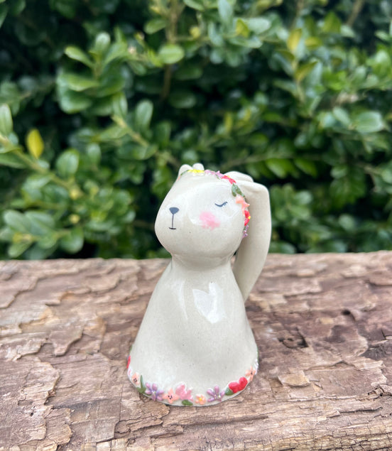 Påskehare- H. 8 cm.