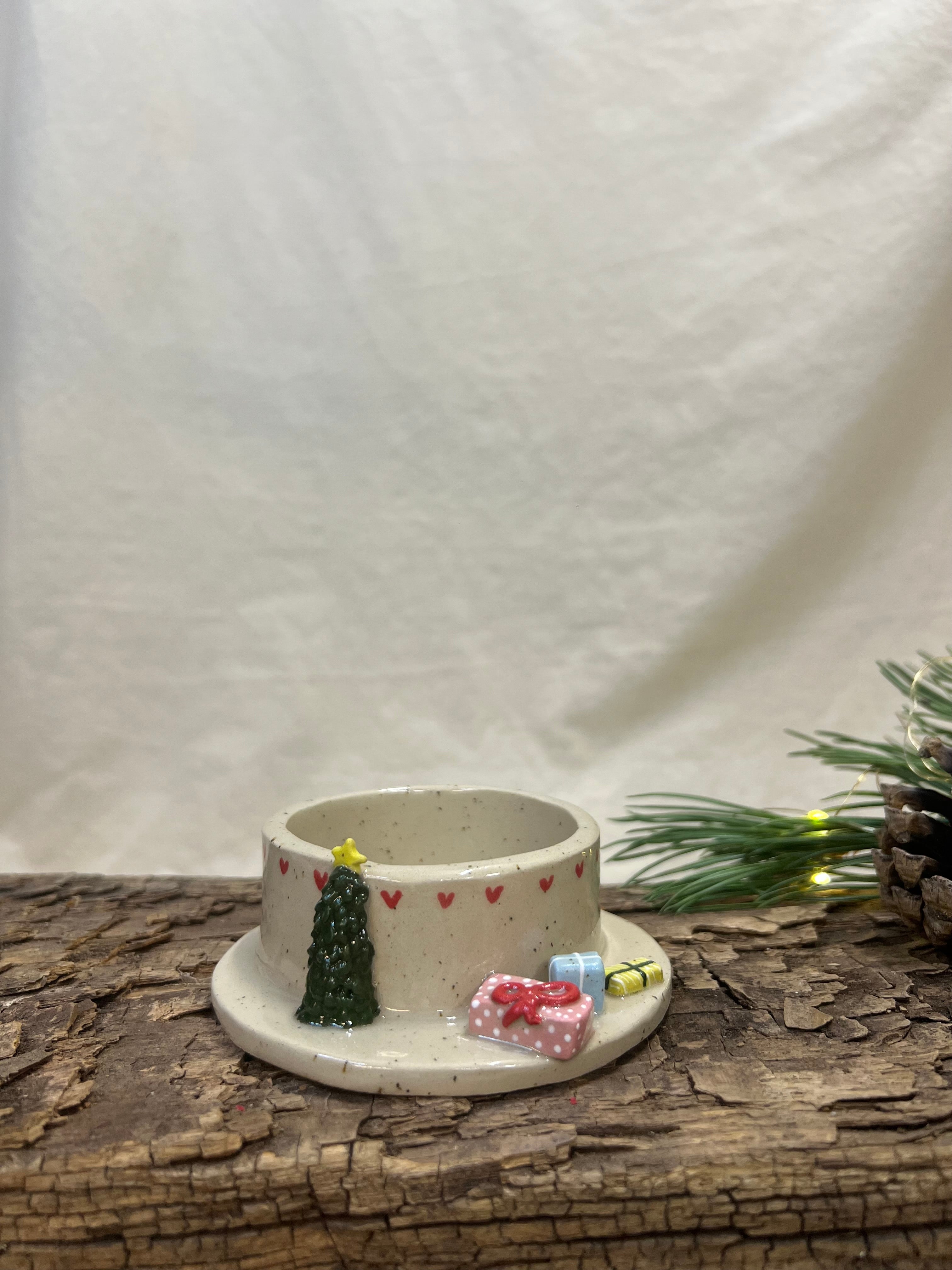 Julestage til bloklys