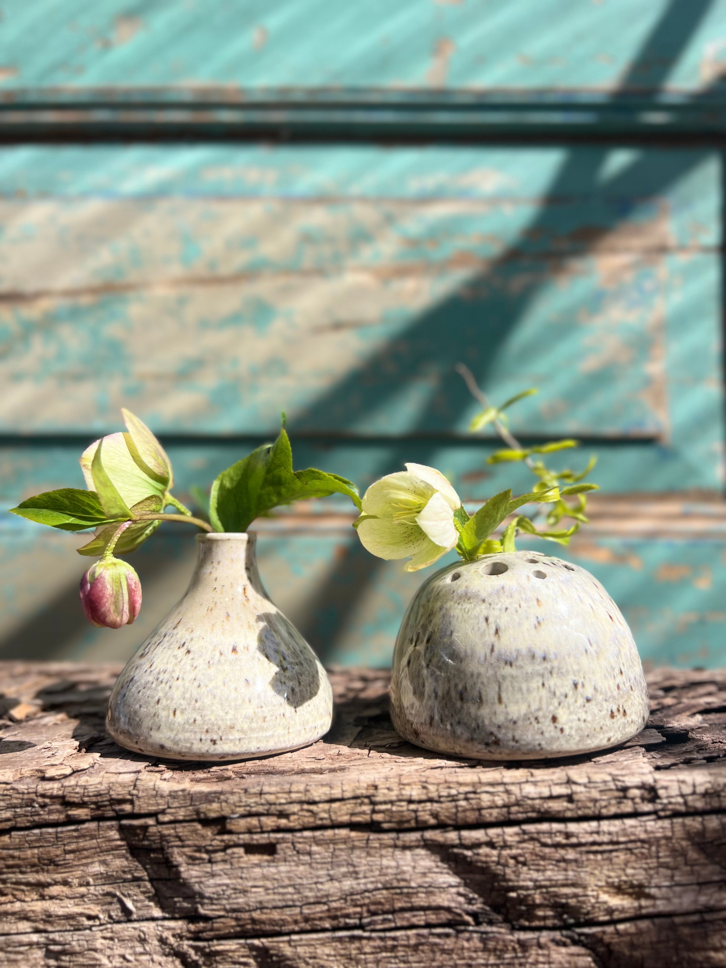 Mini vase sæt - H 6 - 5,2 cm.